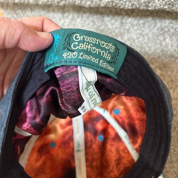 Grassroots California 420 Limited Edition fitted baseball hat. 8 1/4”. Surfing - Picture 6 of 12